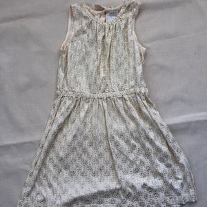 Crewcuts Beige and Gold Girls’ Dress